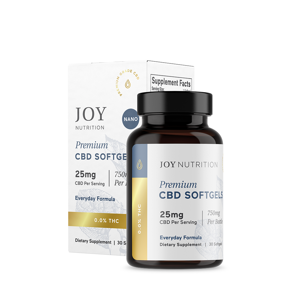 Broad Spectrum CBD Softgels - Everyday 25mg