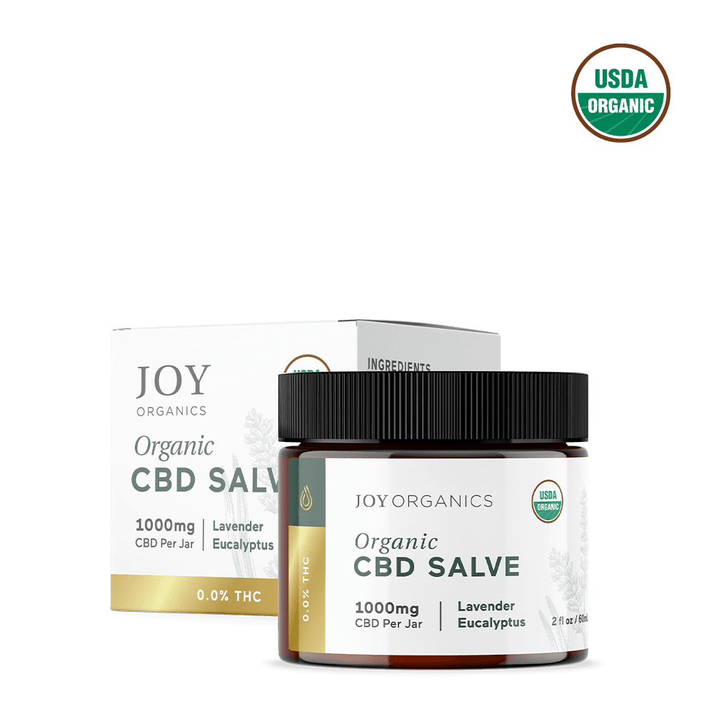 Organic CBD Salve - Lavender Eucalyptus 2oz/1000mg