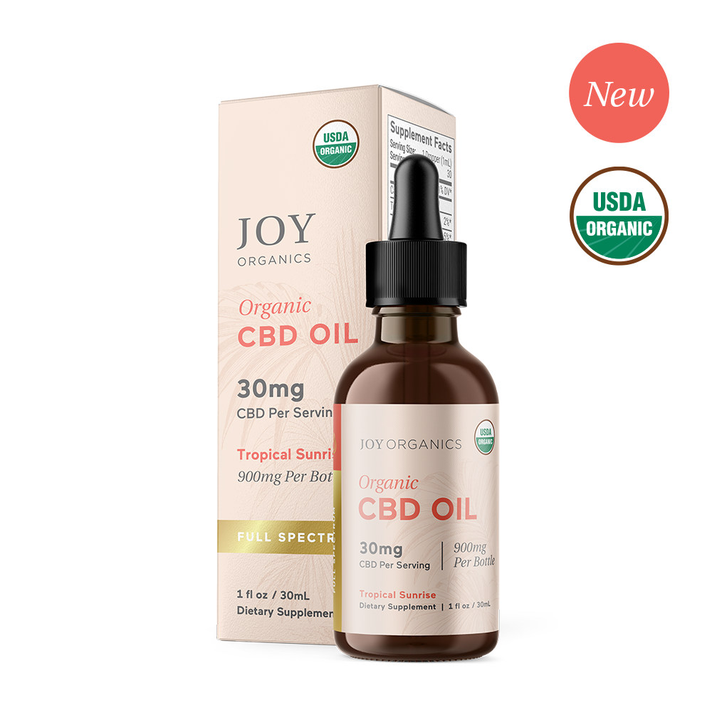 Tropical: Organic Full Spectrum CBD Tincture with THC