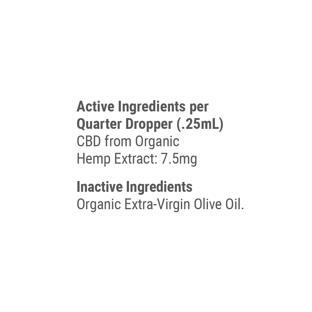 Organic CBD Tincture for Dogs, Cats & Pets
