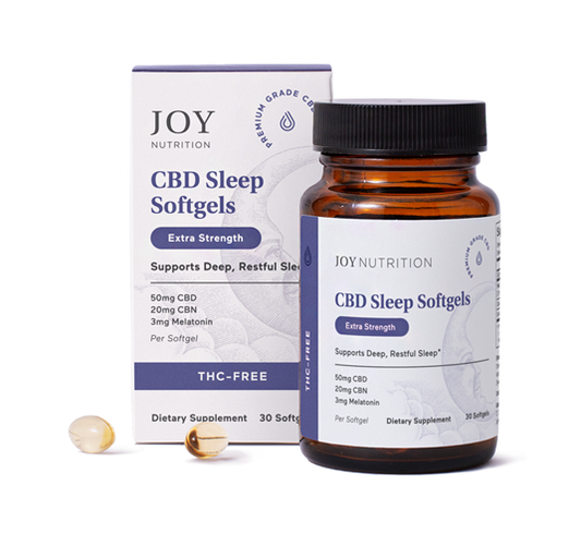 50mg Softgels with Melatonin & 20mg CBN for Sleep (broad-spectrum)