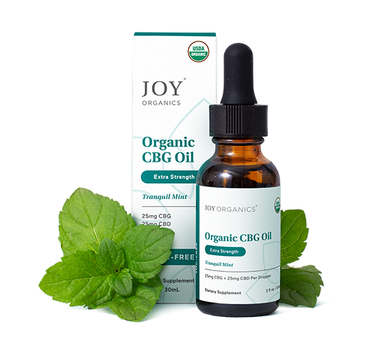 Organic THC-Free CBG Tincture (Mint)