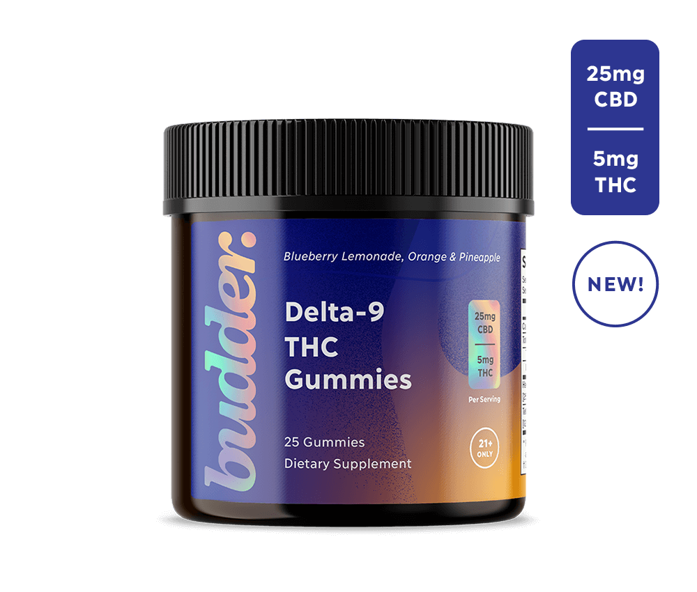Budder 5mg Delta 9 THC Gummies (Assorted)