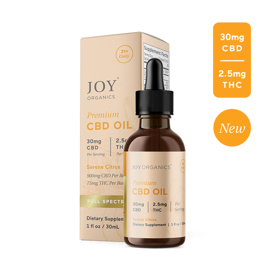 Joy Organics Delta 9 THC Tincture (Citrus)
