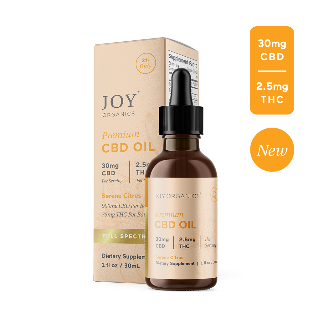 Joy Organics Delta 9 THC Tincture (Citrus)