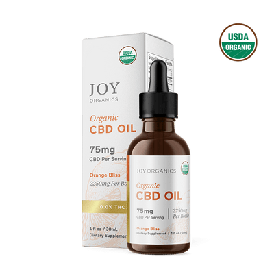 Orange Bliss: Organic Broad Spectrum CBD Tincture