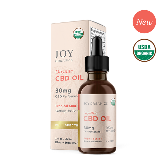 Tropical: Organic Full Spectrum CBD Tincture with THC
